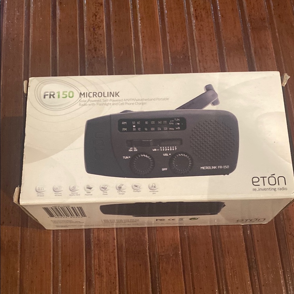 Eton FR150 Microlink Portable Radio - Black